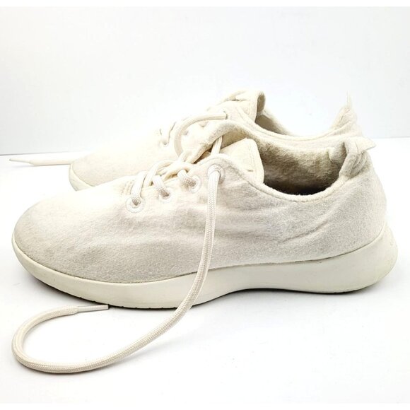 Allbirds Womens Wool White runners - Size‎ 9 - Picture 4 of 7